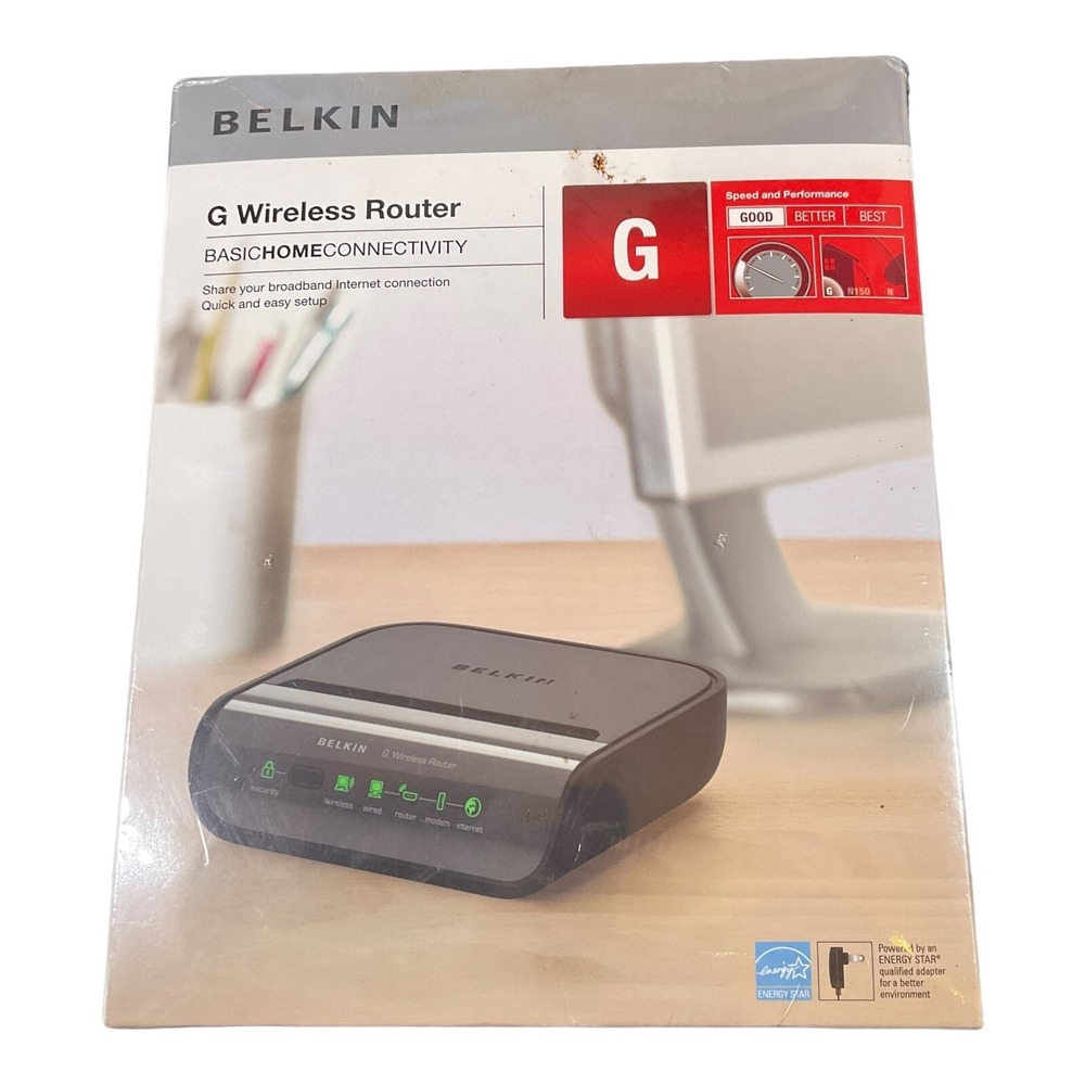 Belkin F5D7234-4 54 Mbps 4-Port 10/100‎ Wireless G Router